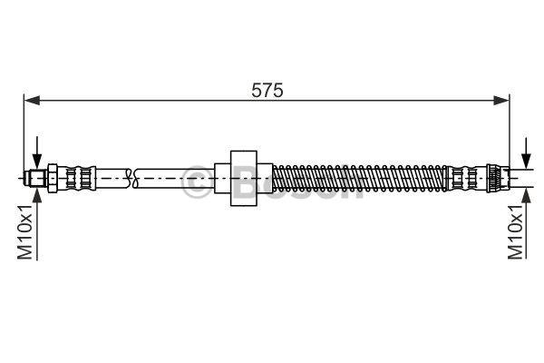 Brake Hose Bosch 1 987 476 870