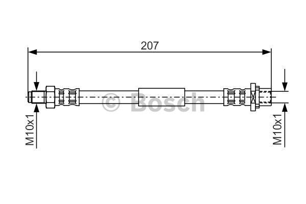 Brake Hose Bosch 1 987 476 974