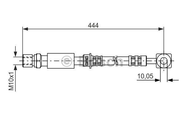 Brake Hose Bosch 1 987 476 975