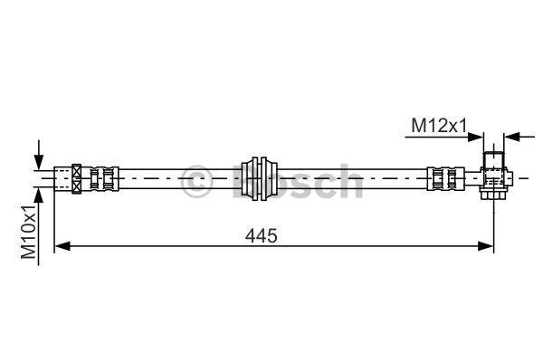 Brake Hose Bosch 1 987 476 990