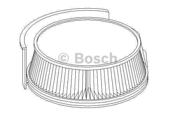 Bosch 1 987 431 104 Filter, interior air 1987431104