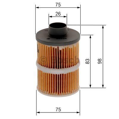 Bosch Fuel filter – price [object Object] PLN