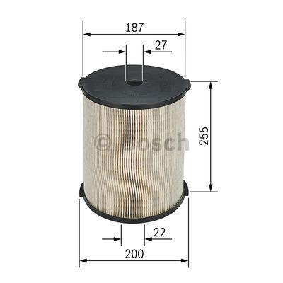 Bosch F 026 407 028 Oil Filter F026407028