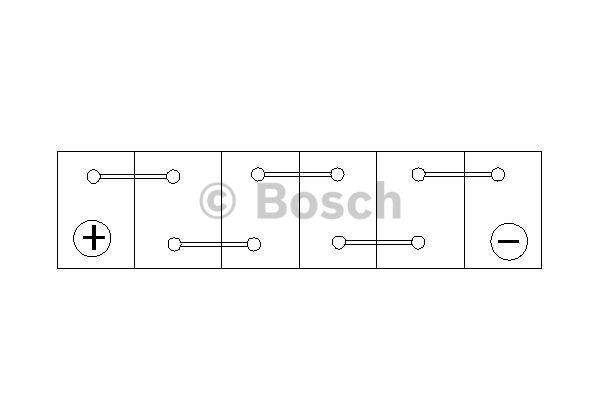 Bosch Battery Bosch 12V 45Ah 400A(EN) L+ – price 284 PLN