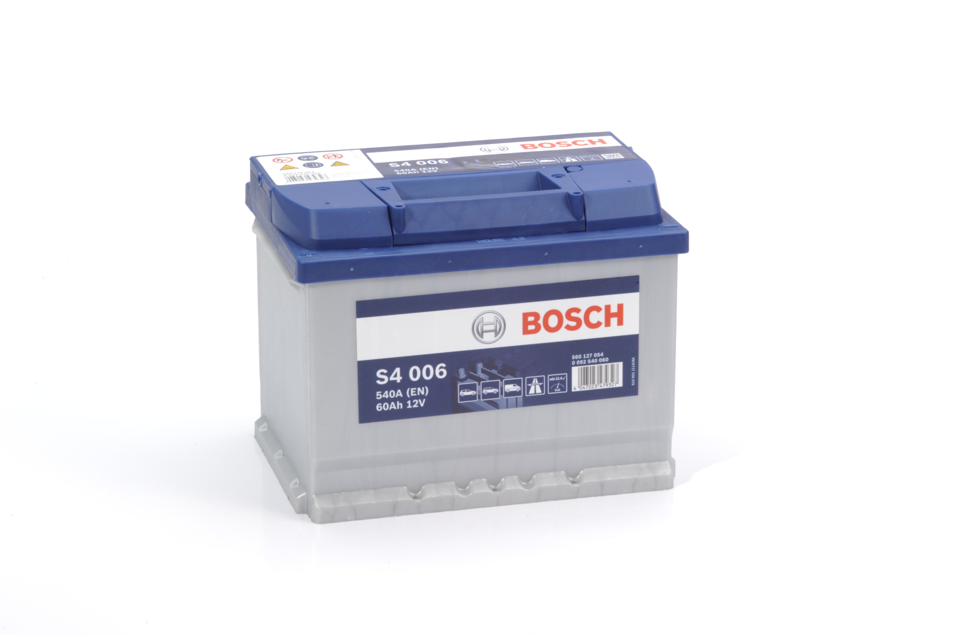 Battery Bosch 12V 60Ah 540A(EN) L+ Bosch 0 092 S40 060
