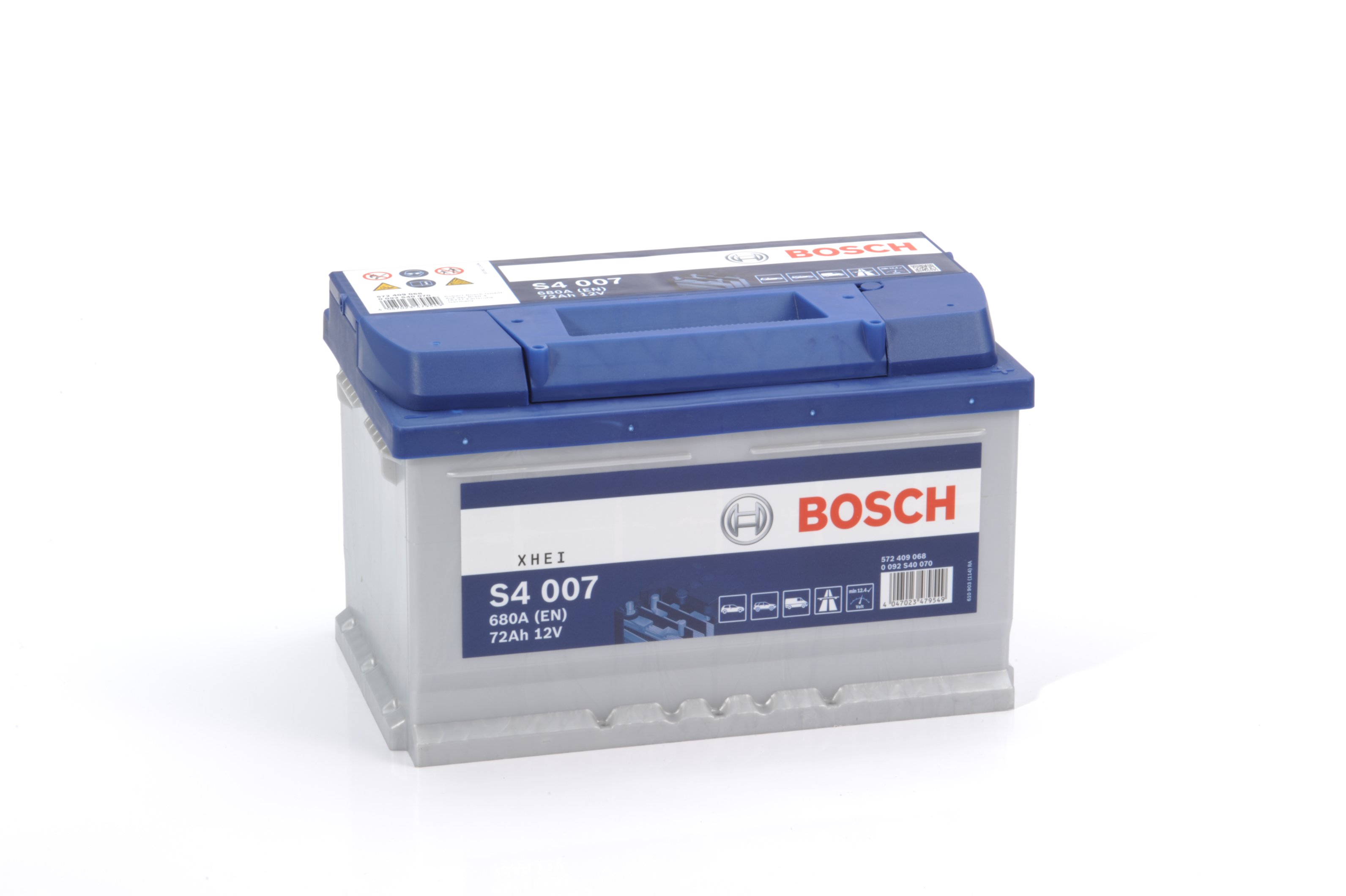 Battery Bosch 12V 72Ah 680A(EN) R+ Bosch 0 092 S40 070