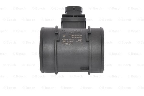 Mass air flow sensor Bosch 0 281 002 861