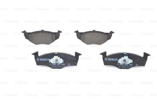 Brake Pad Set, disc brake Bosch 0 986 424 449