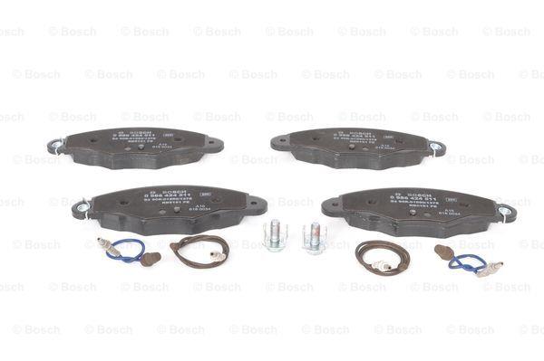Brake Pad Set, disc brake Bosch 0 986 424 511