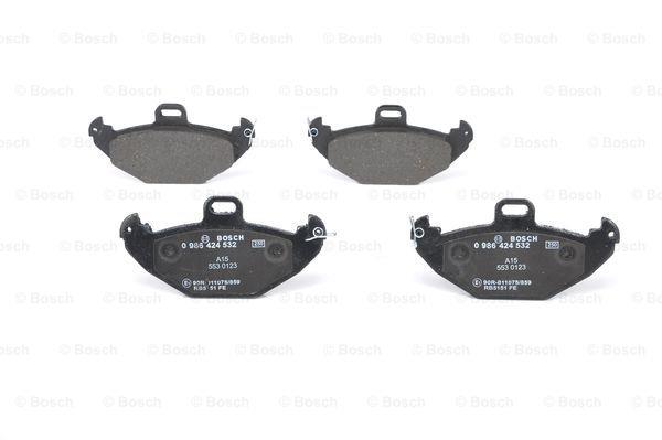 Brake pad set Bosch 0 986 424 532