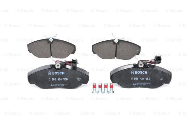 Brake pad set Bosch 0 986 424 556