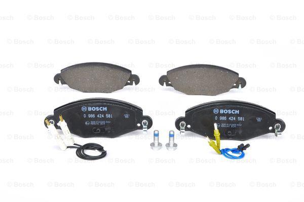 Brake pad set Bosch 0 986 424 581