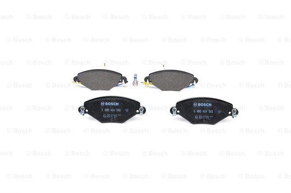 Bosch Brake pad set – price 156 PLN