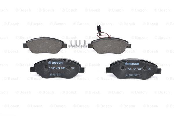 Brake Pad Set, disc brake Bosch 0 986 424 595