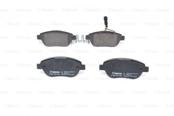 Bosch Front disc brake pads, set – price 132 PLN