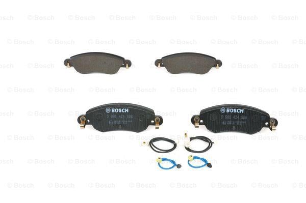 Brake pad set Bosch 0 986 424 598