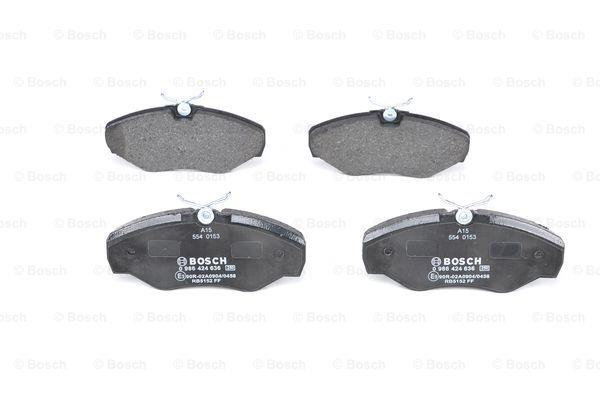 Brake pad set Bosch 0 986 424 636