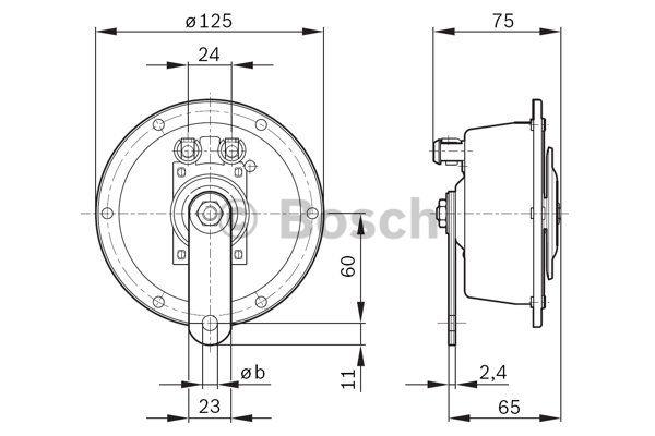 Bosch Sound signal – price 189 PLN