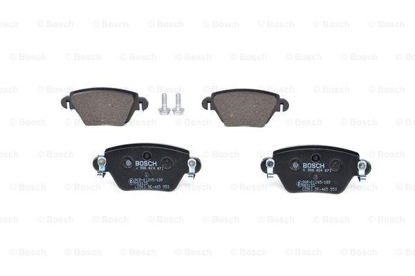 Bosch Brake pad set – price 133 PLN