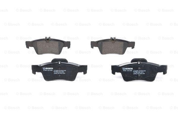 Brake Pad Set, disc brake Bosch 0 986 424 699