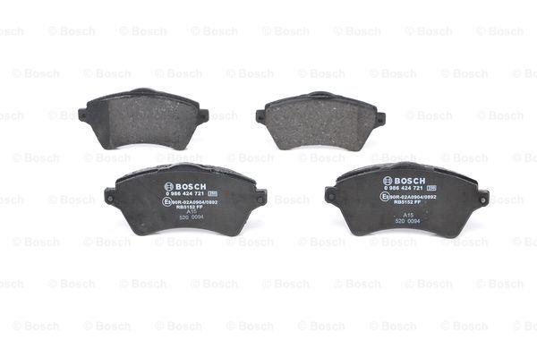 Bosch Brake pad set – price 170 PLN