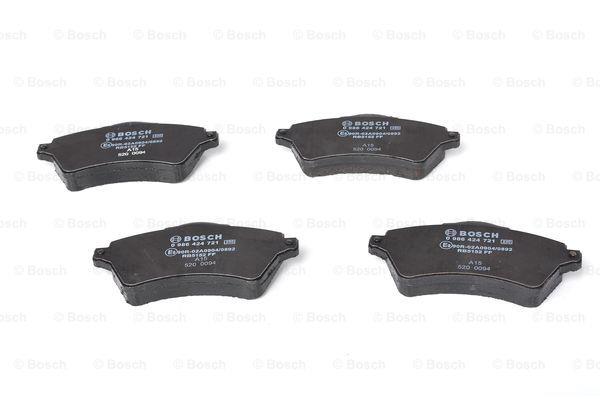 Bosch Brake pad set – price 170 PLN