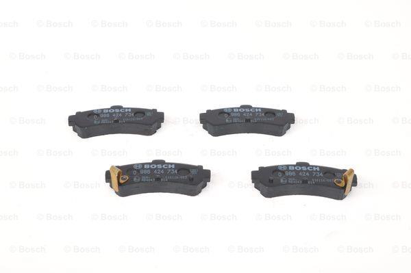 Brake pad set Bosch 0 986 424 734