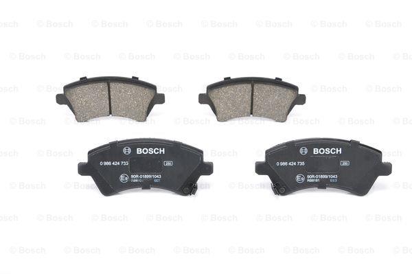 Bosch Brake Pad Set, disc brake – price 150 PLN