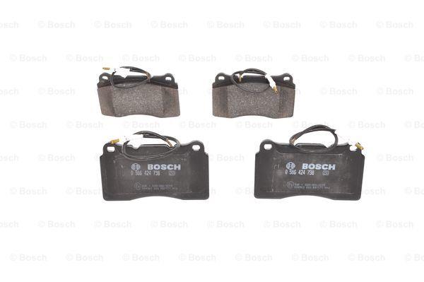 Brake pad set Bosch 0 986 424 738