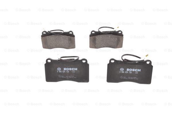 Bosch Brake pad set – price 213 PLN