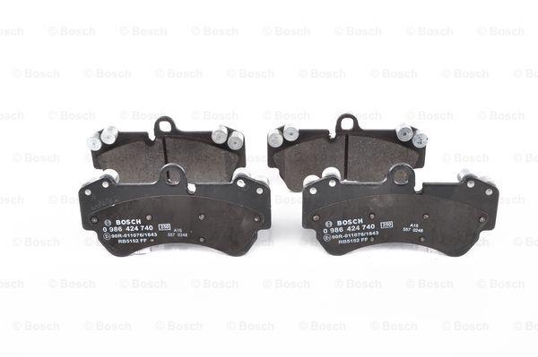 Brake pad set Bosch 0 986 424 740