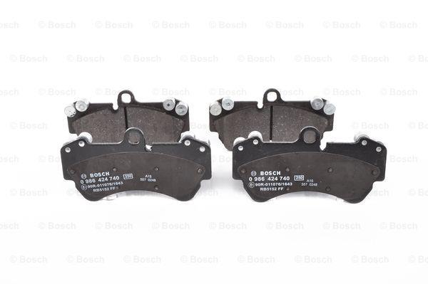 Bosch Brake pad set – price 277 PLN