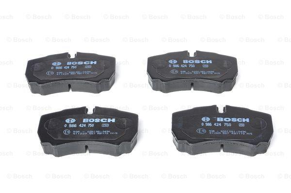 Brake pad set Bosch 0 986 424 750