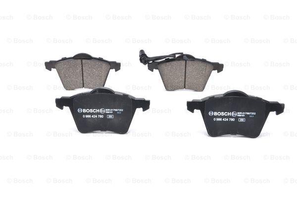 Bosch Brake pad set – price 201 PLN