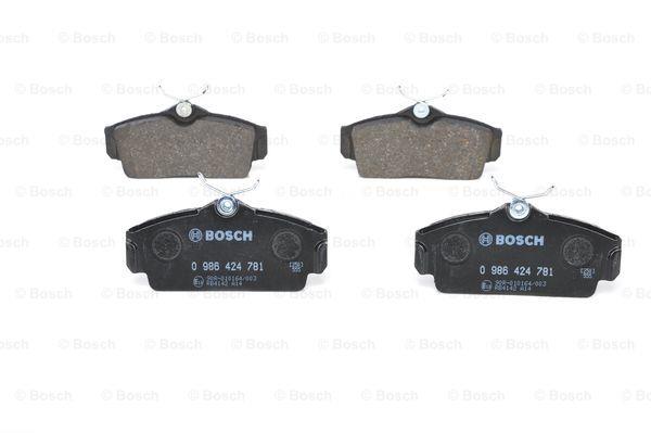 Bosch Brake pad set – price 116 PLN