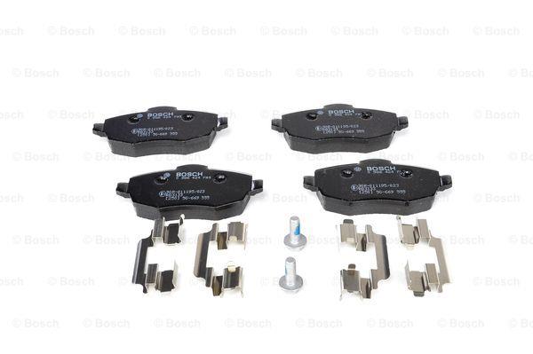 Brake Pad Set, disc brake Bosch 0 986 424 793