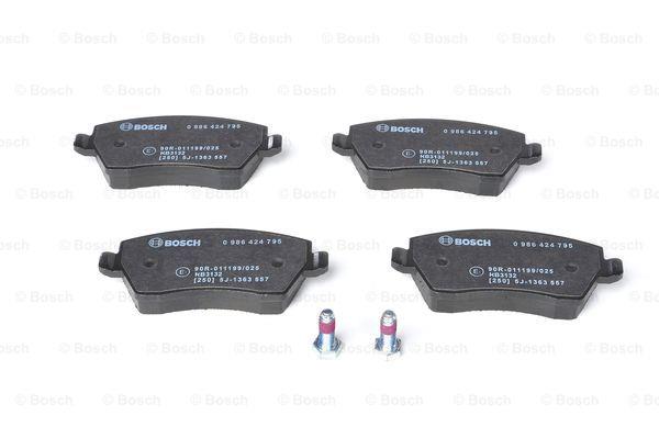 Brake pad set Bosch 0 986 424 795