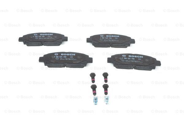 Brake pad set Bosch 0 986 424 799