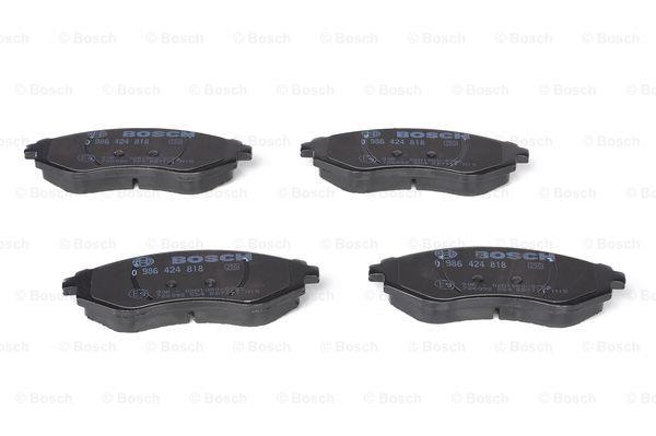 Brake Pad Set, disc brake Bosch 0 986 424 818