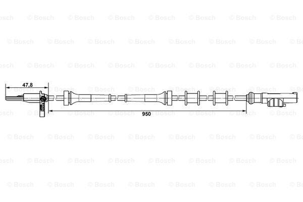 Bosch Sensor ABS – price 167 PLN