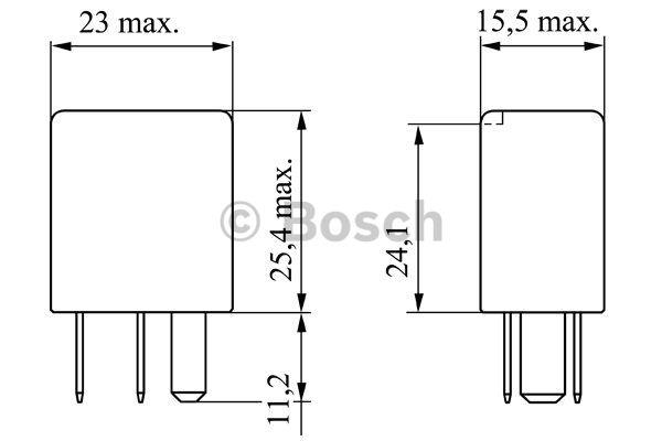 Relay Bosch 0 986 332 021