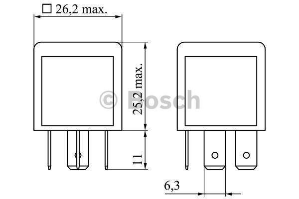 Relay Bosch 0 986 332 022
