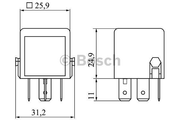 Bosch Relay – price 68 PLN