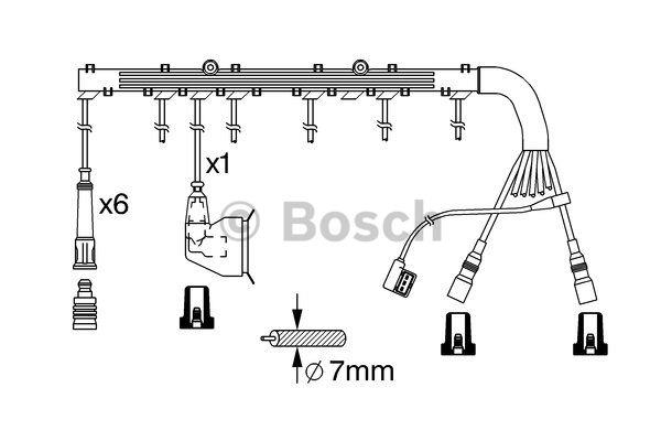Bosch Ignition lead set – price 467 PLN
