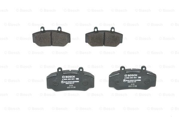 Brake pad set Bosch 0 986 460 961