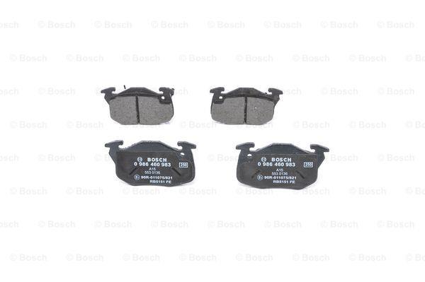 Bosch Brake Pad Set, disc brake – price 89 PLN