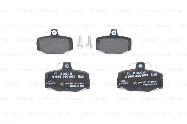 Brake pad set Bosch 0 986 460 993