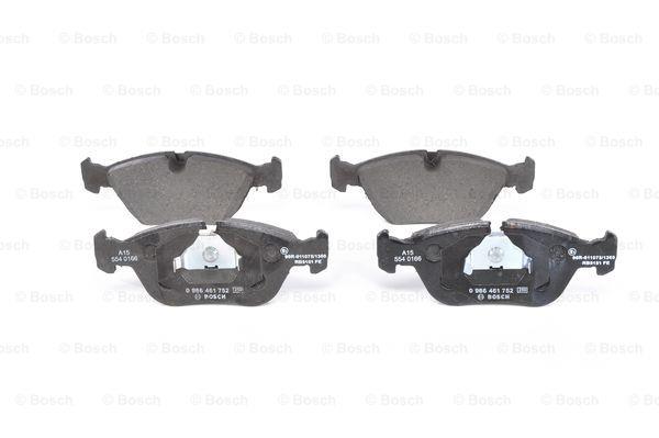 Brake pad set Bosch 0 986 461 752