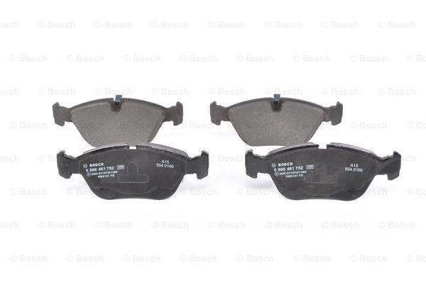 Bosch Brake pad set – price 157 PLN