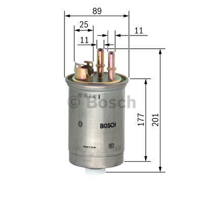 Bosch 0 450 906 308 Fuel filter 0450906308